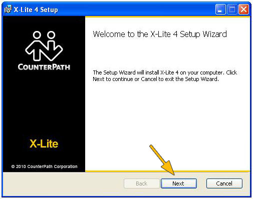 Установка X-lite 4